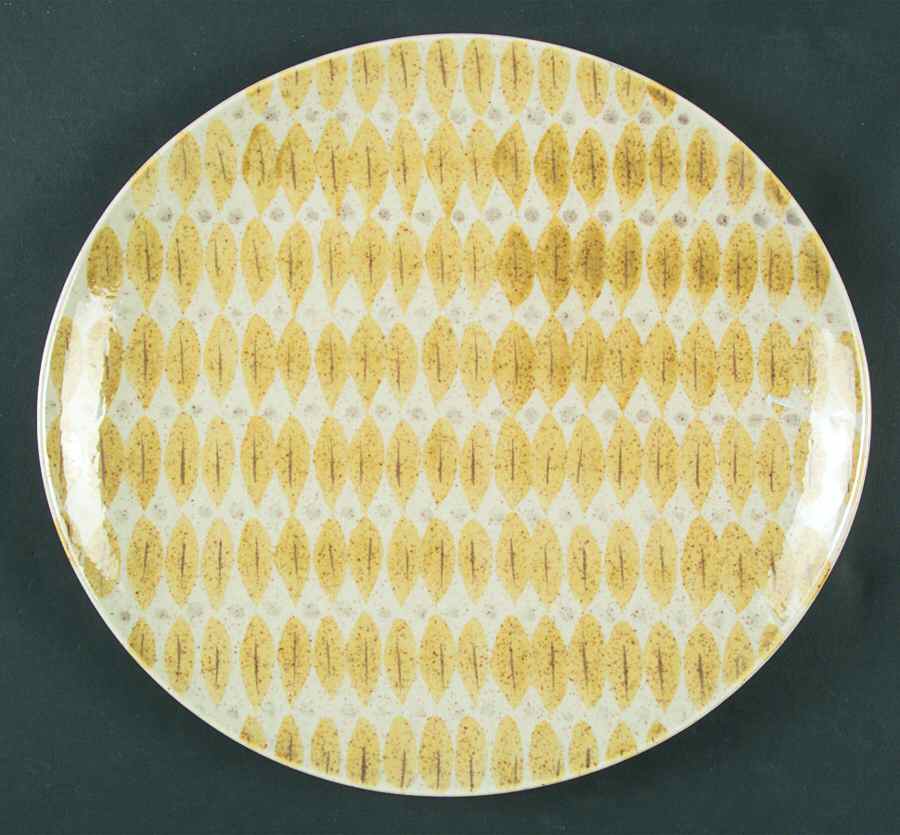 Golden Viking Dinner Plate by Red Wing-1