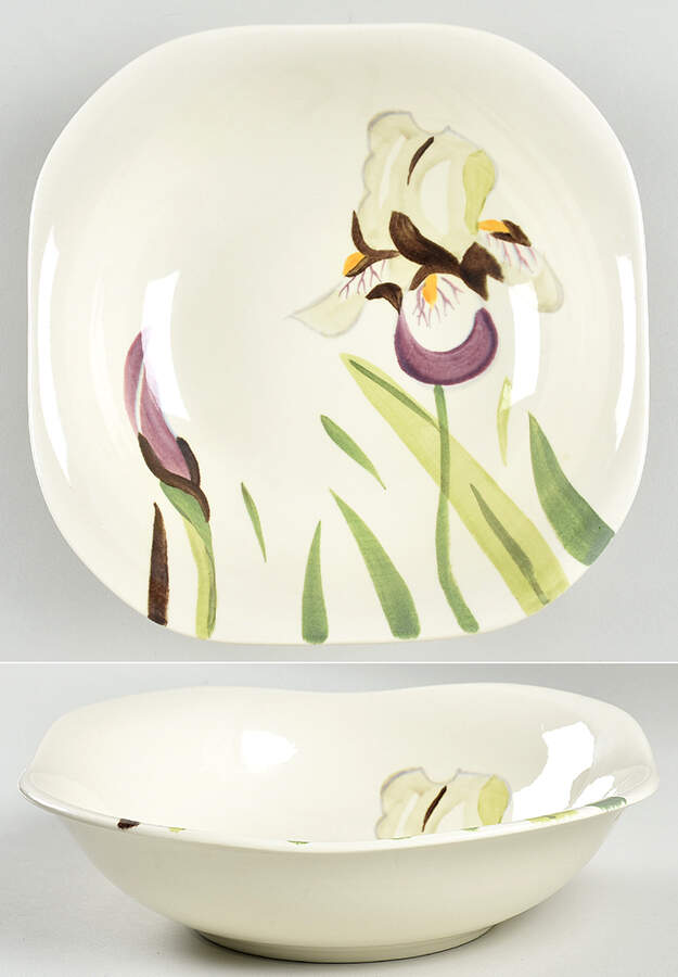Iris 8" Round Vegetable Bowl by Red Wing-1
