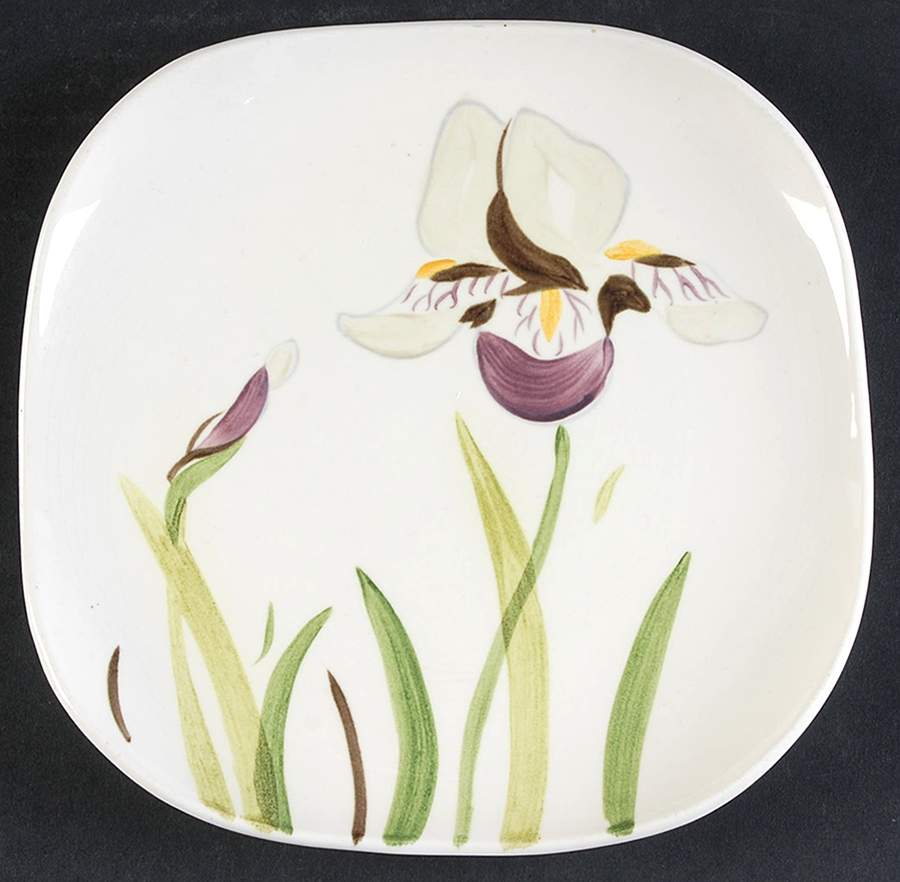 Iris Salad Plate by Red Wing-1