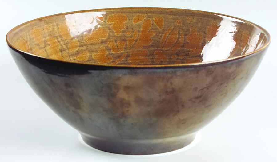 Kashmir 11" Large Salad Serving Bowl by Red Wing-1