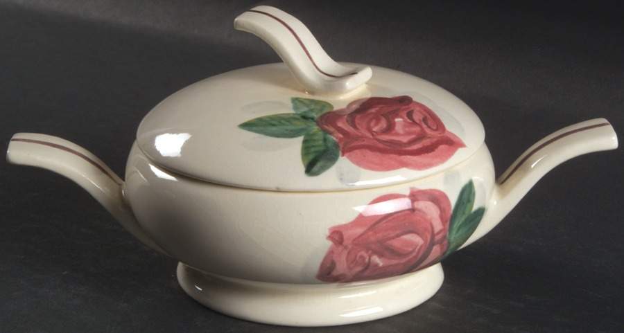 Lexington Sugar Bowl & Lid by Red Wing-1