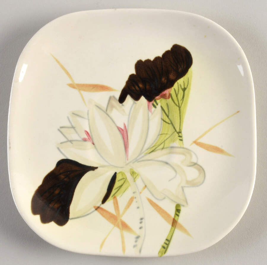 Lotus Bronze Saucer by Red Wing-1