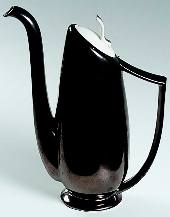 Lotus Bronze Coffee Pot & Lid by Red Wing-1