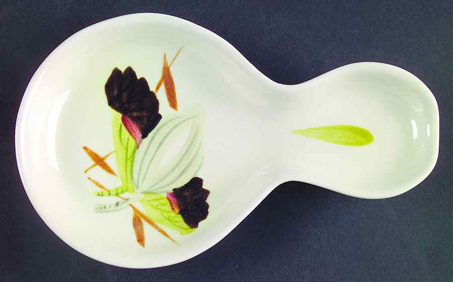 Lotus Bronze Spoon Rest/Holder (Holds 1 Spoon) by Red Wing-1