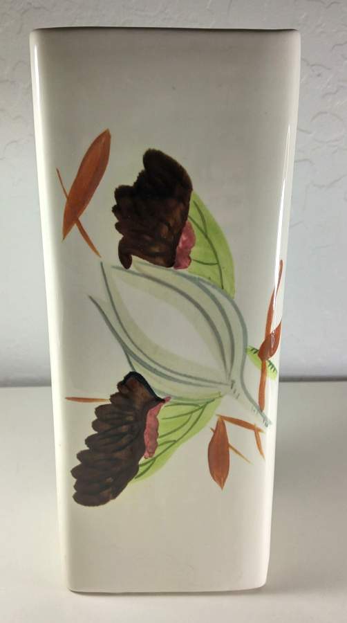Lotus Bronze 10" Vase by Red Wing-1