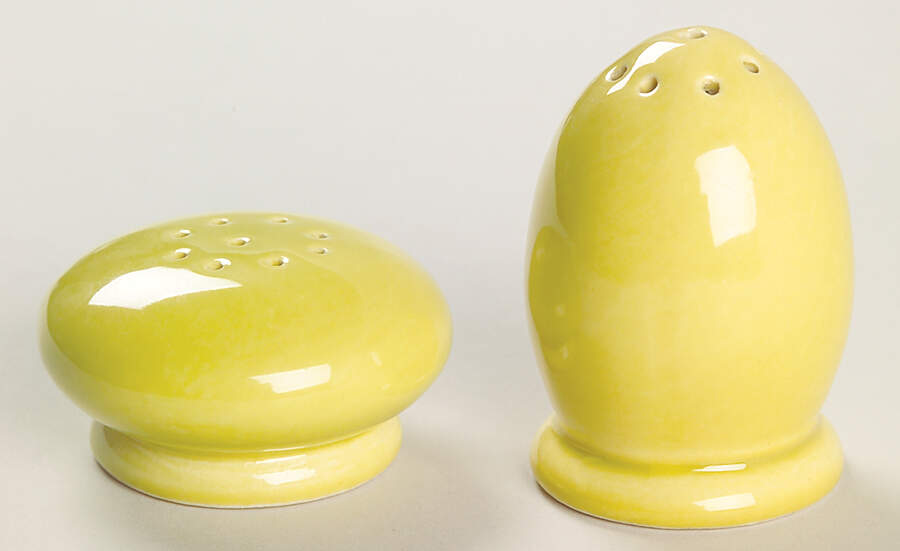 Lotus Chartreuse Salt & Pepper Set by Red Wing-1