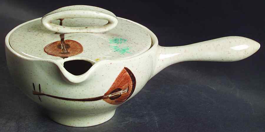 Lute Song Gravy Boat & Lid by Red Wing-1