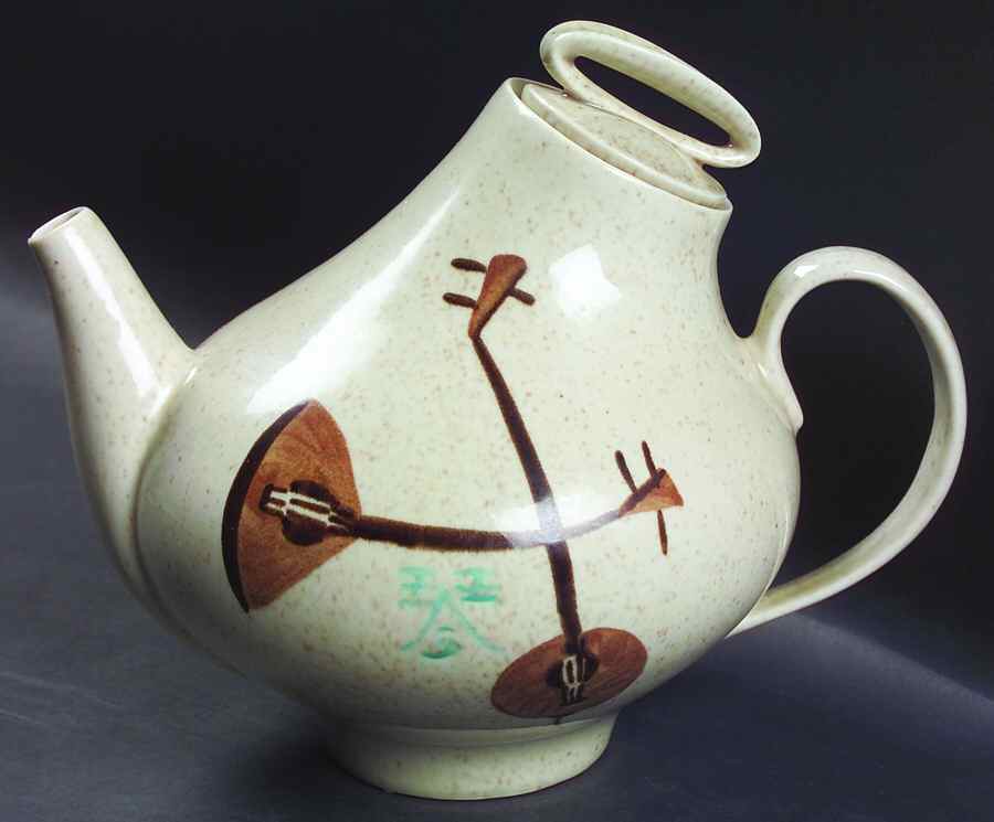 Lute Song Teapot & Lid by Red Wing-1