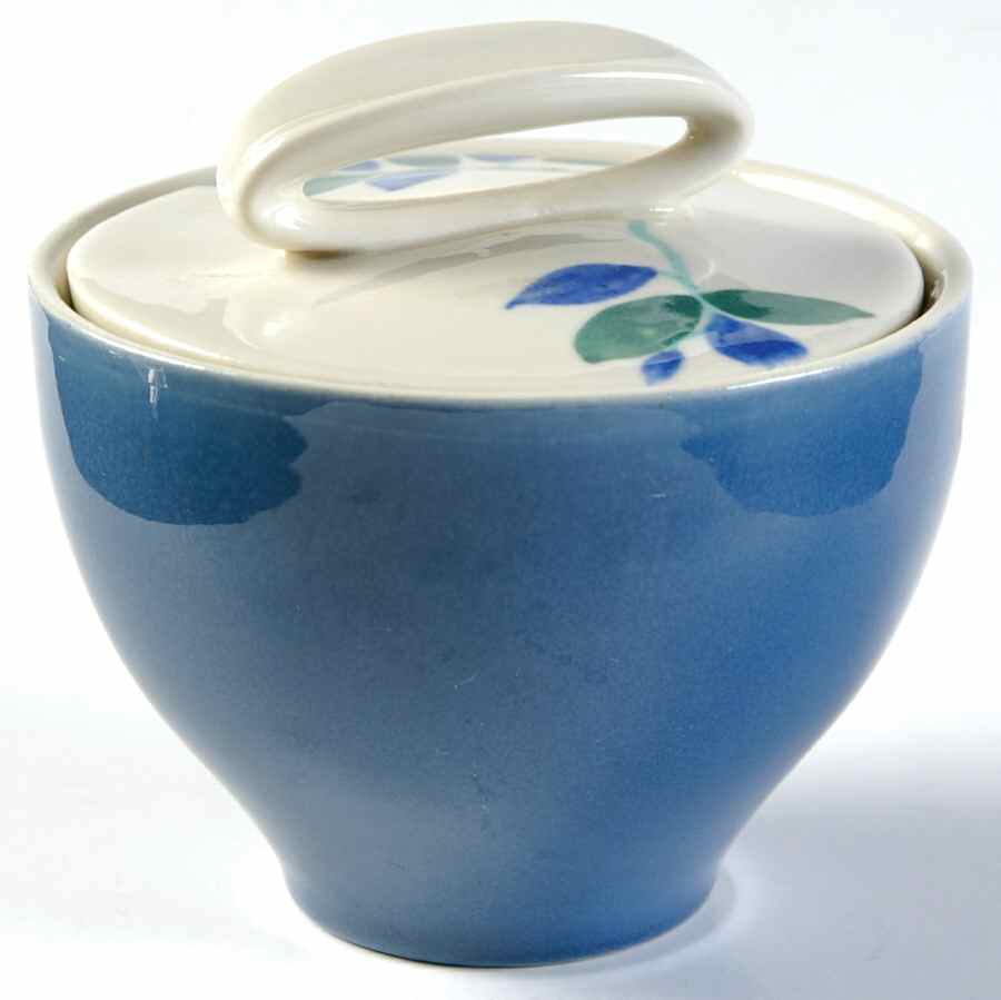 Mediterrania Sugar Bowl & Lid by Red Wing-1