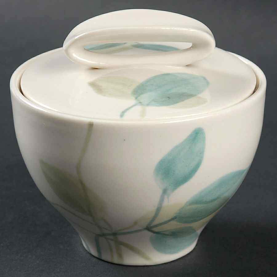 Merrileaf Sugar Bowl & Lid by Red Wing-1