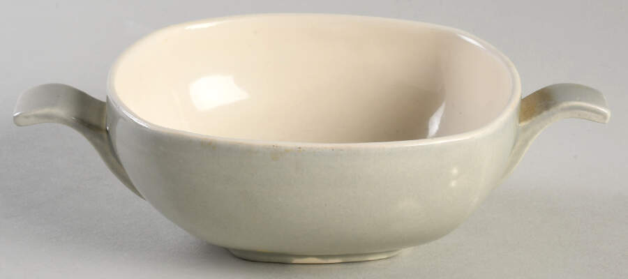 Morning Glory Blue Cream Soup Bowl No Lid by Red Wing-1