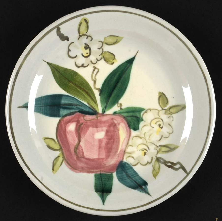 Normandy Bread & Butter Plate by Red Wing-1