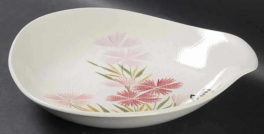 Pink Spice 11" Large Salad Serving Bowl by Red Wing-1