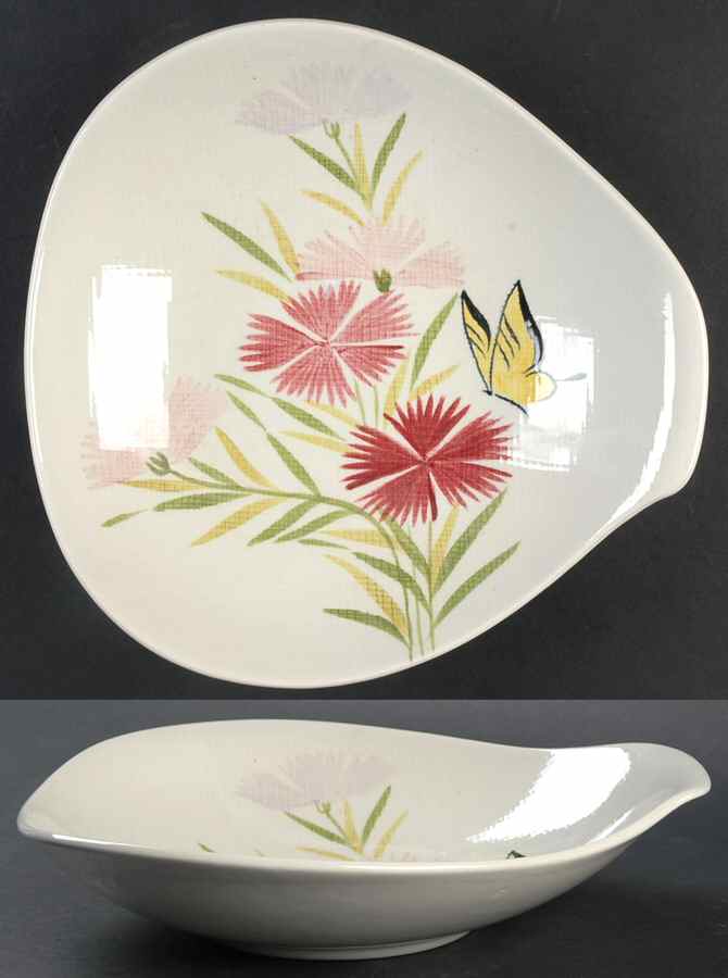 Pink Spice 9" Round Vegetable Bowl by Red Wing-1