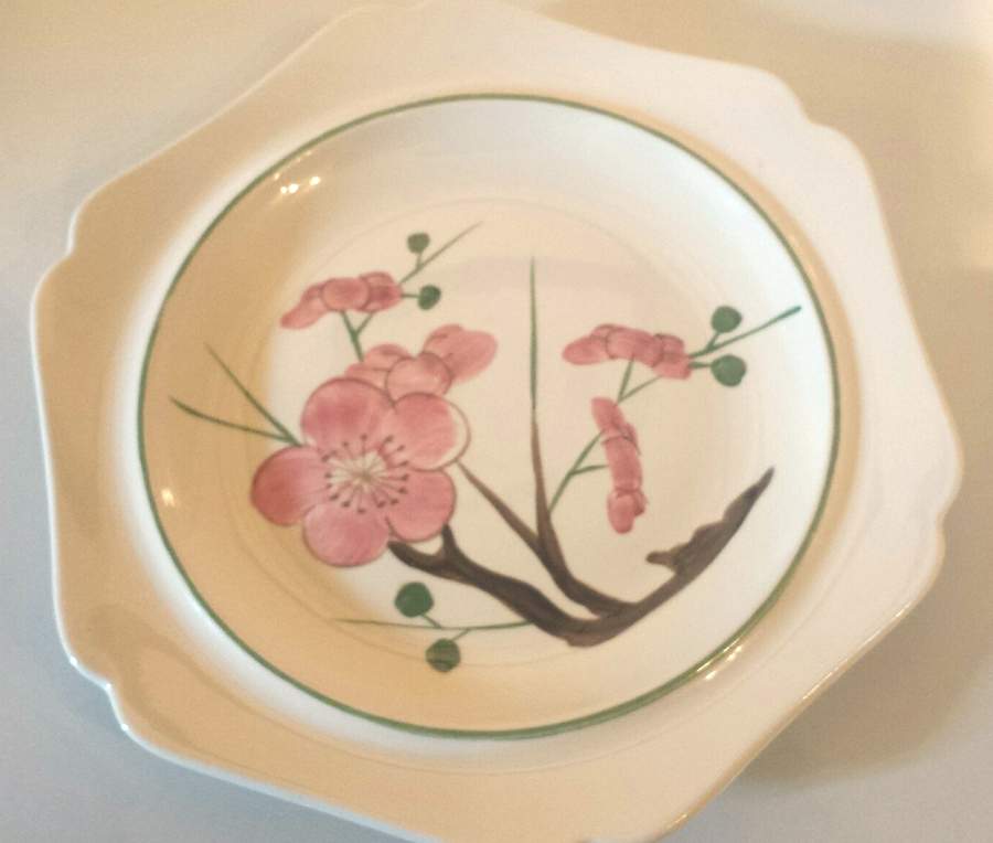 Plum Blossom Pink Dinner Plate by Red Wing-1