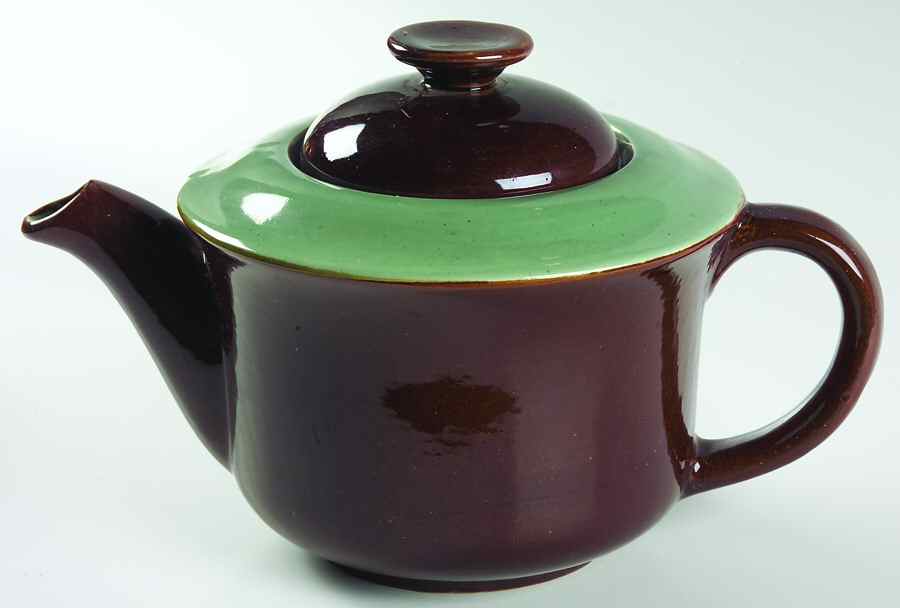 Provincial Oomph Teapot & Lid by Red Wing-1