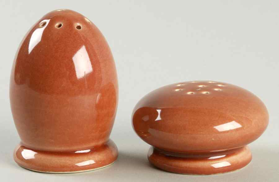 Quartette Copper Glow Salt & Pepper Set by Red Wing-1