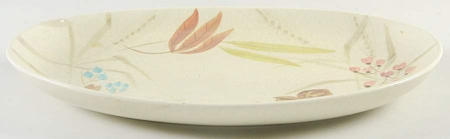 Random Harvest 12" Oval Serving Platter by Red Wing-1