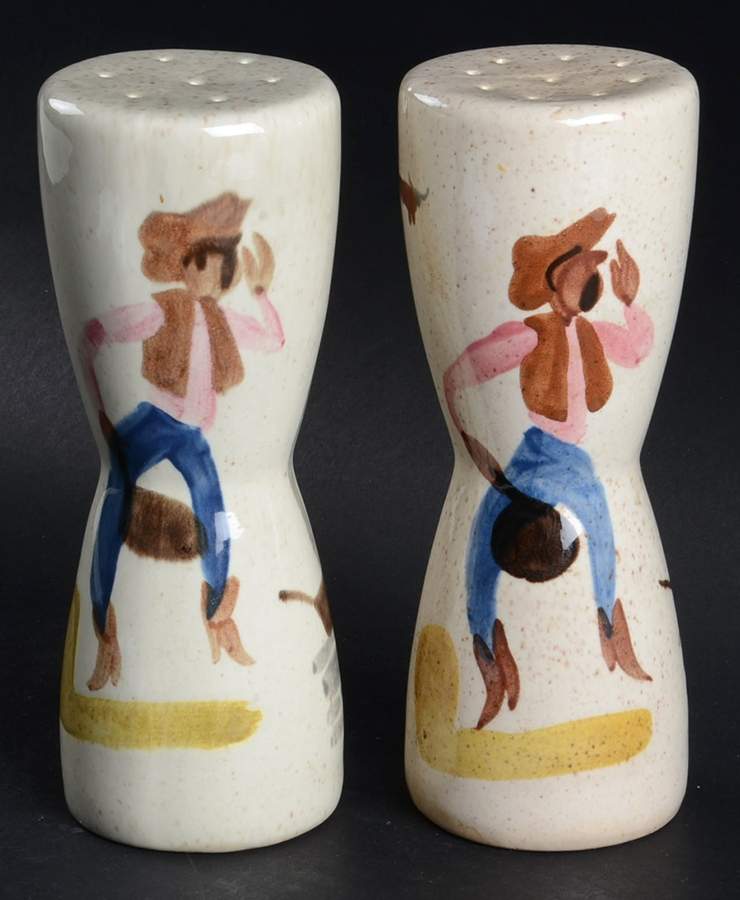 Round Up Oversized Salt & Pepper Set by Red Wing-1