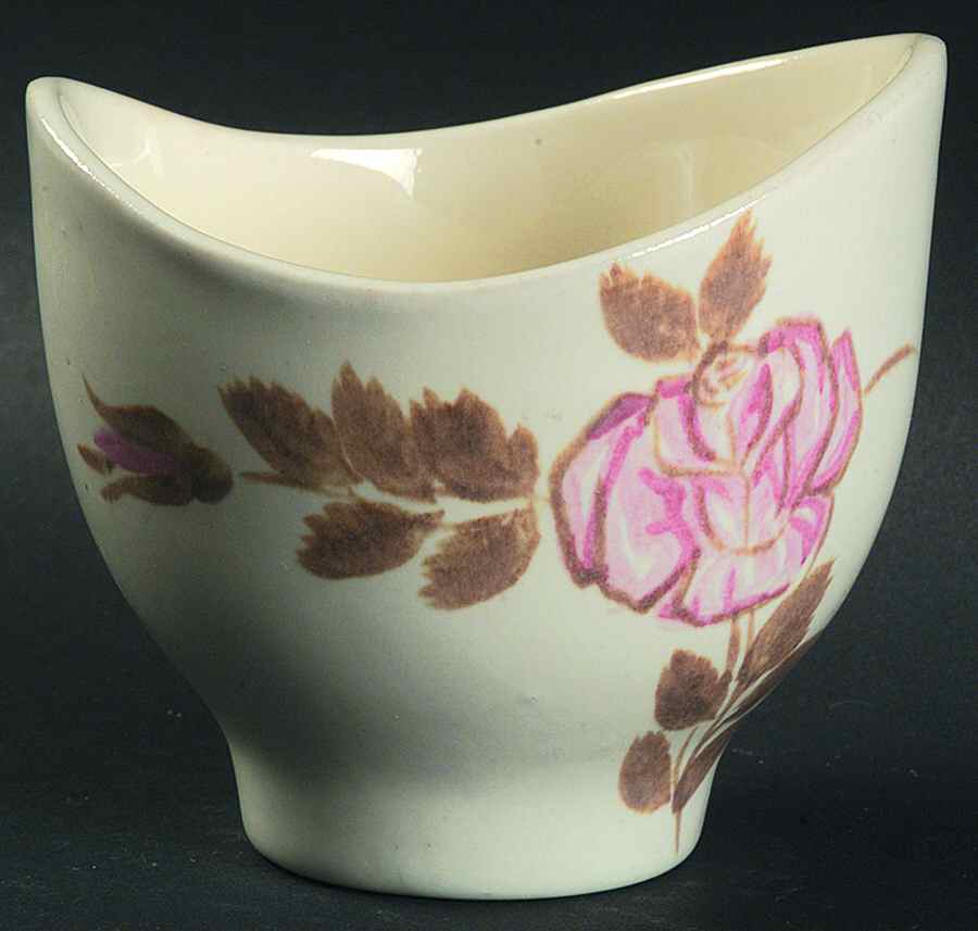 Red Wing Rose Sugar Bowl No Lid by Red Wing-1