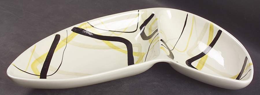 Smart Set 14" Oval Divided Vegetable Bowl by Red Wing-1