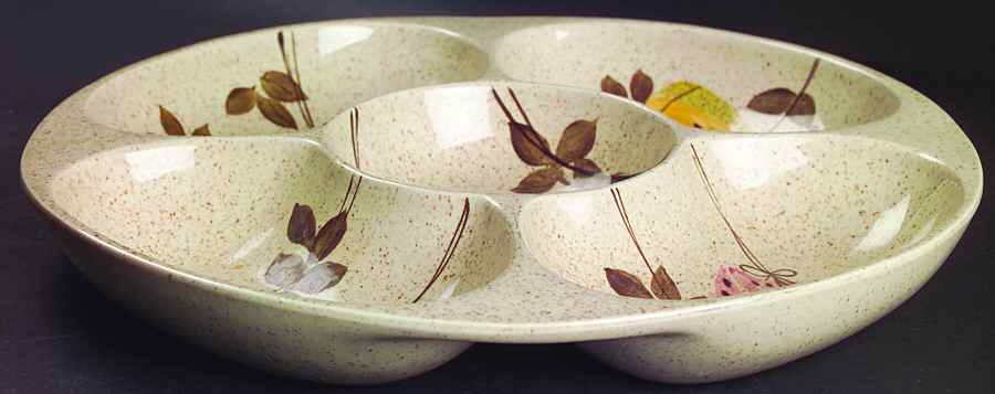 Tampico 5 Section Nut Bowl by Red Wing-1