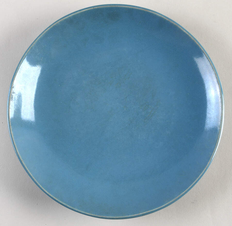 Town and Country Dusk Blue Salad Plate by Red Wing-1