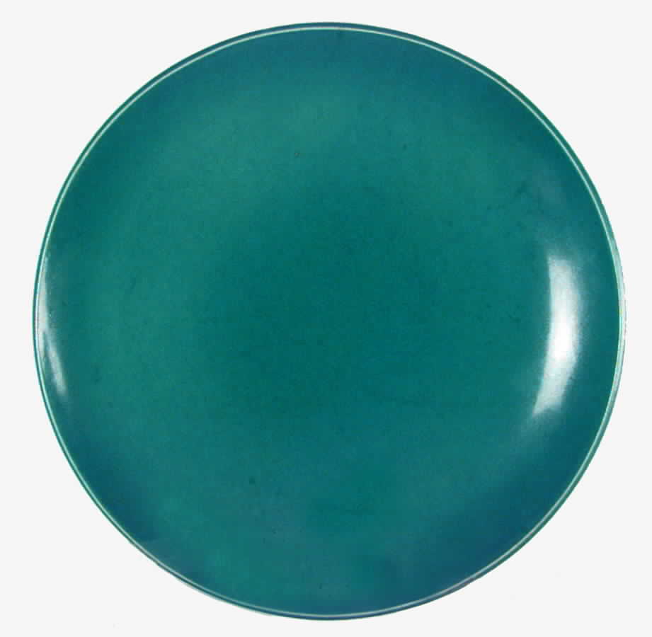Town and Country Dusk Blue Dinner Plate by Red Wing-1
