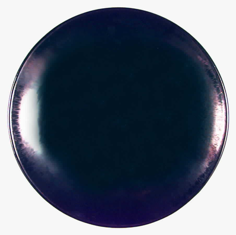 Town and Country Metallic Brown Dinner Plate by Red Wing-1