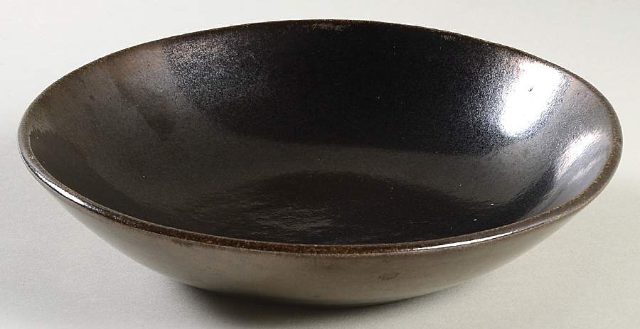Town and Country Metallic Brown Coupe Soup Bowl by Red Wing-1