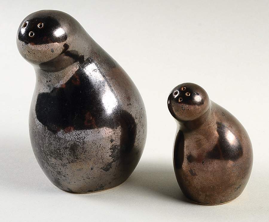 Town and Country Metallic Brown Salt & Pepper Set by Red Wing-1