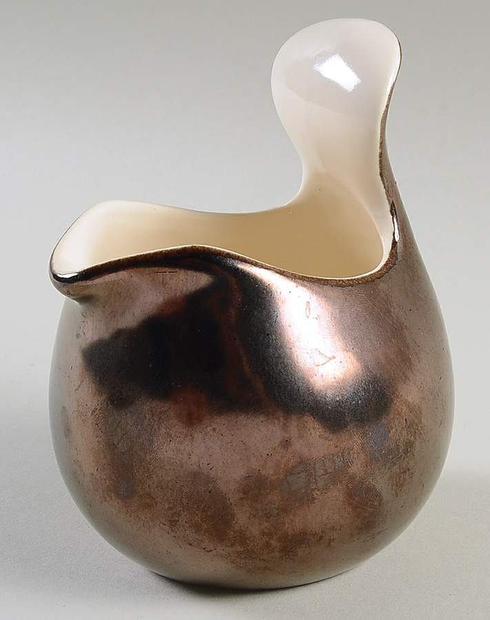 Town and Country Metallic Brown Creamer by Red Wing-1