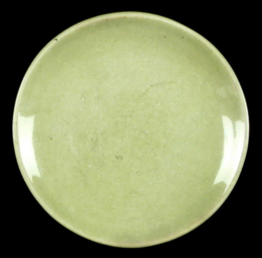 Town and Country Chartreuse Bread & Butter Plate by Red Wing-1