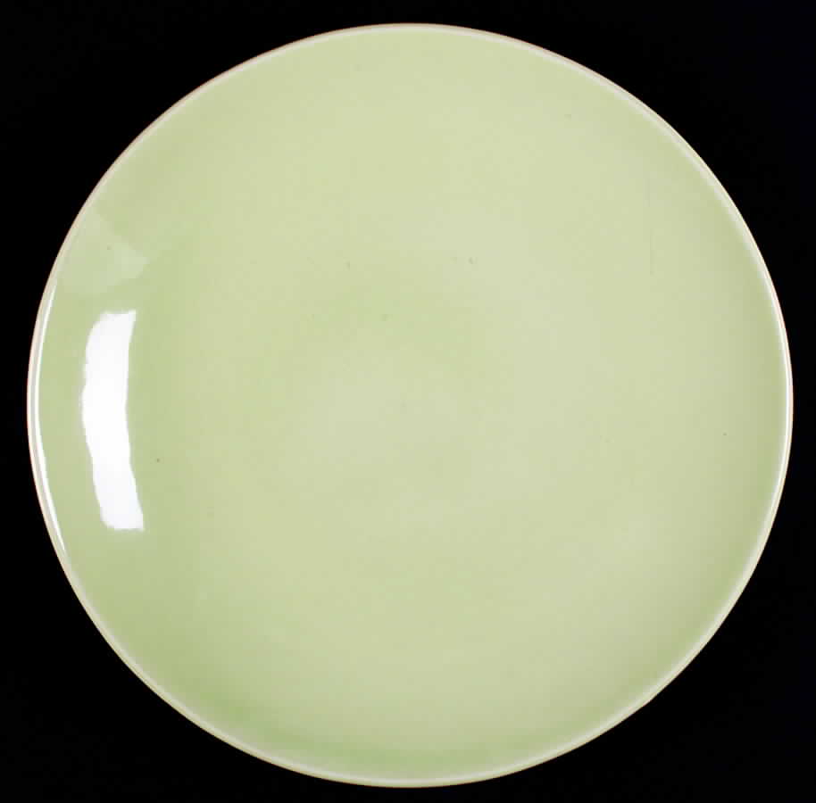 Town and Country Chartreuse Dinner Plate by Red Wing-1