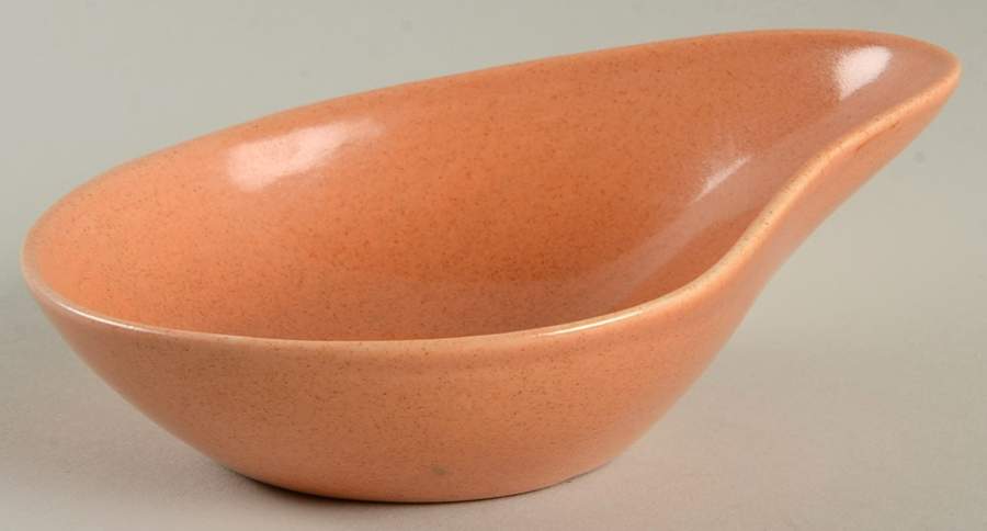 Town and Country Peach Fruit/Dessert (Sauce) Bowl by Red Wing-1