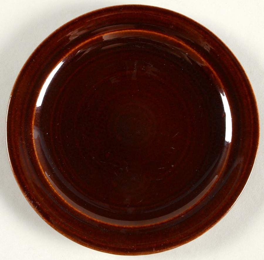 Village Brown Bread & Butter Plate by Red Wing-1