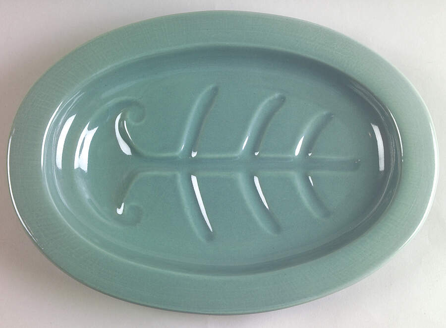 Village Green 12" Oval Serving Platter by Red Wing-1