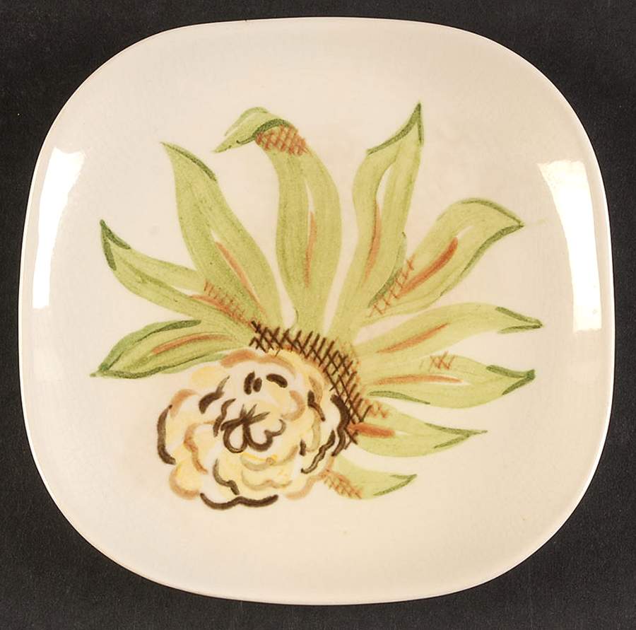 Zinnia Bread & Butter Plate by Red Wing-1