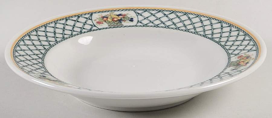 Bountiful Large Rim Soup Bowl by Rego-1