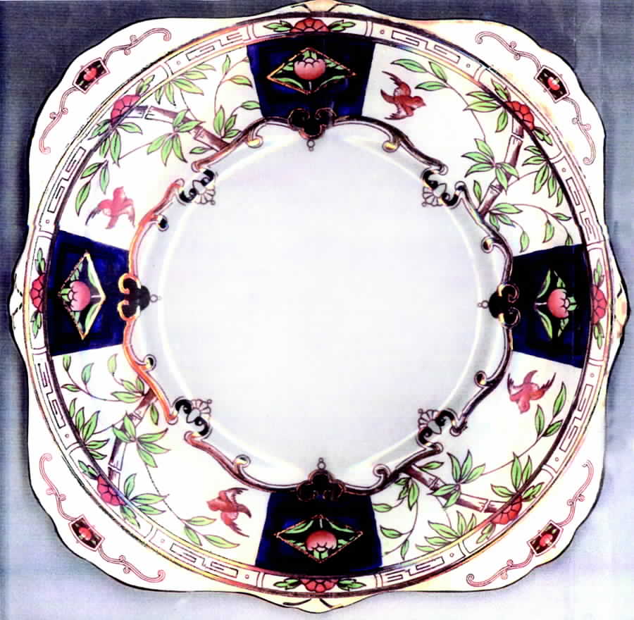 4561 Square Salad Plate by Royal Grafton-1