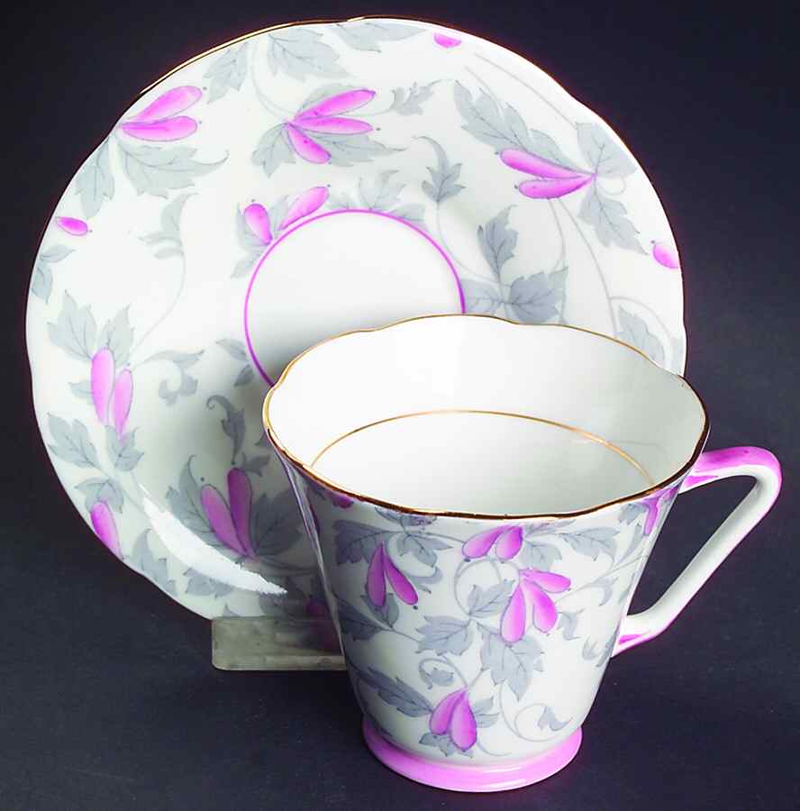 Ashley Footed Cup & Saucer Set by Royal Grafton-1