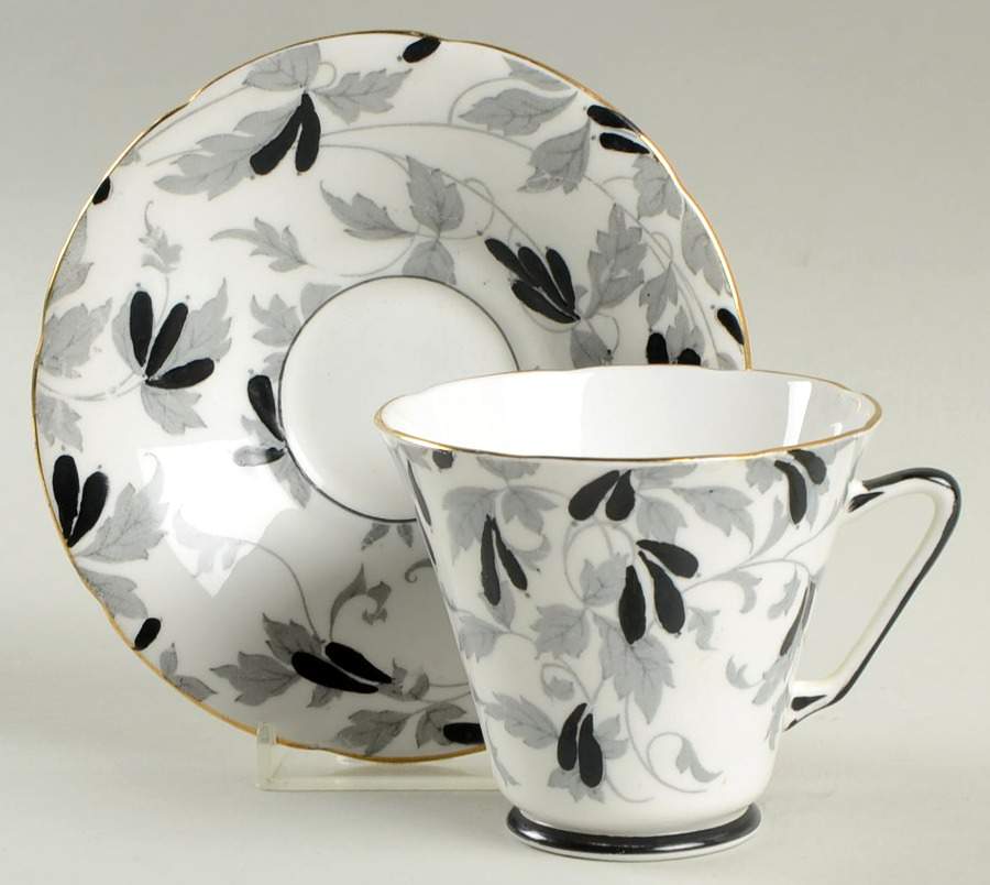 Ashley Footed Cup & Saucer Set by Royal Grafton-1