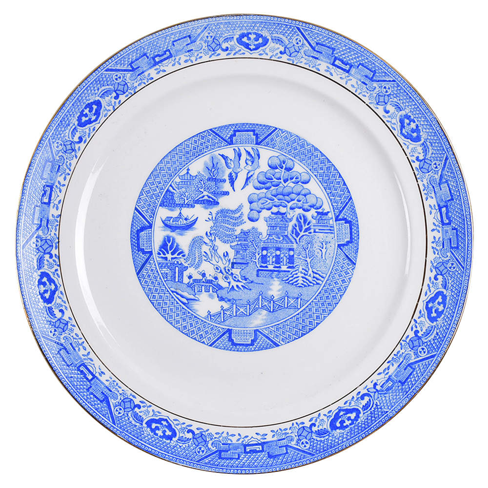 Blue Willow Dinner Plate by Royal Grafton-1