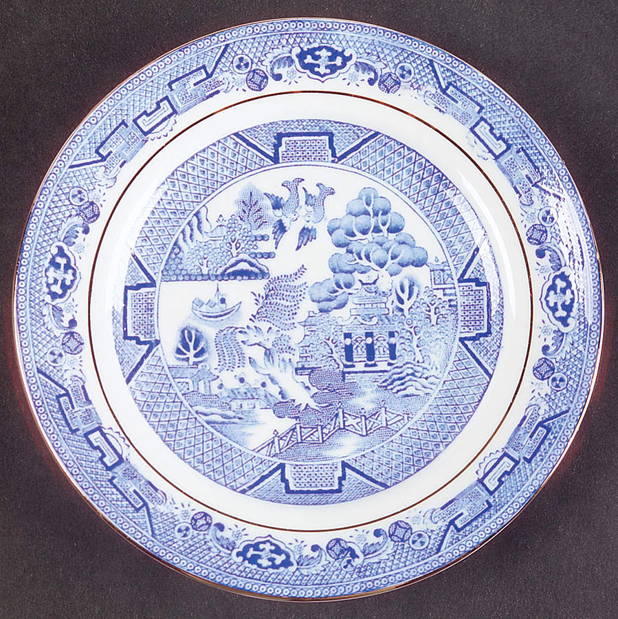 Blue Willow Bread & Butter Plate by Royal Grafton-1