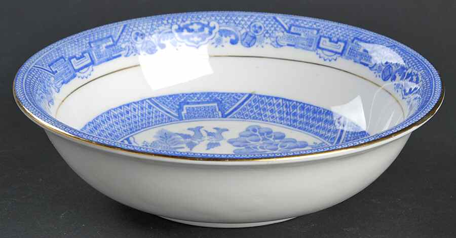 Blue Willow Coupe Cereal Bowl by Royal Grafton-1