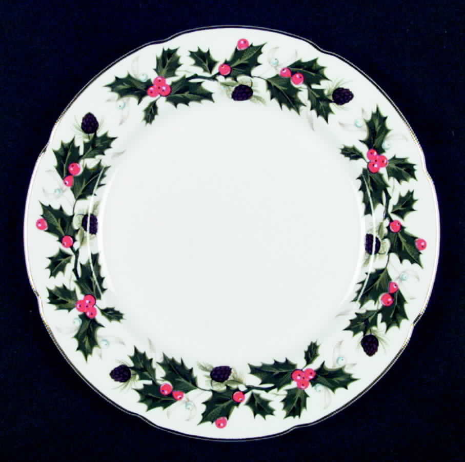 Christmas Salad Plate by Royal Grafton-1