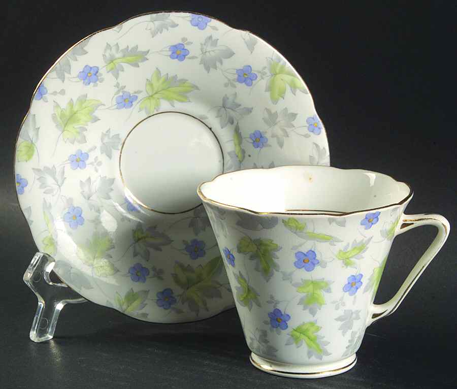 Dorchester Footed Cup & Saucer Set by Royal Grafton-1