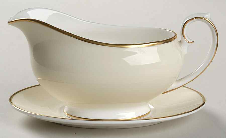 Elegance Gravy Boat & Underplate by Royal Grafton-1