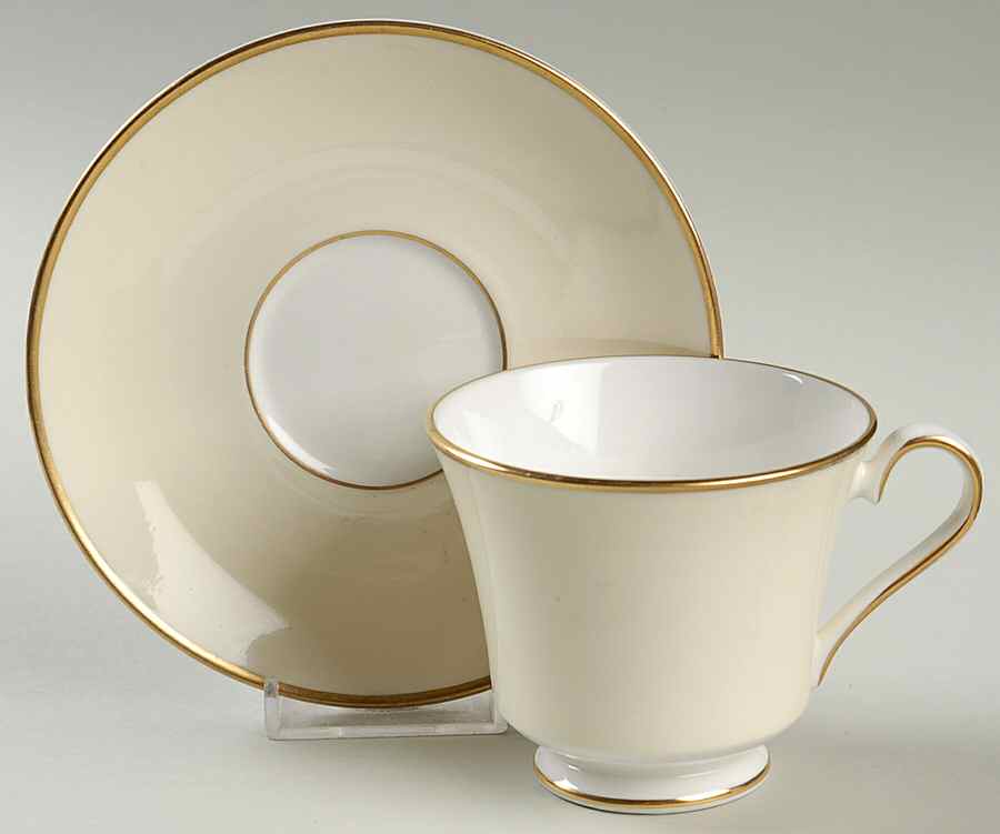Elegance Footed Cup & Saucer Set by Royal Grafton-1
