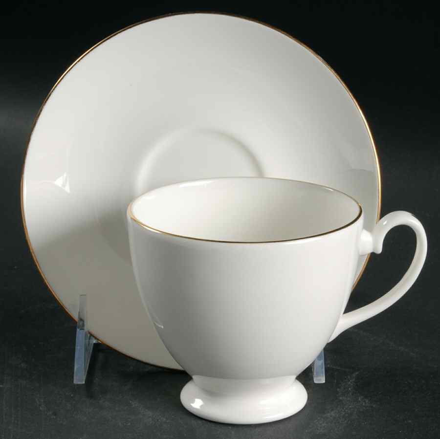 First Love Footed Cup & Saucer Set by Royal Grafton-1